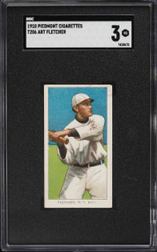 1909-11 T206 Art Fletcher SGC 3 VG
