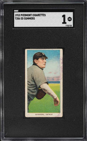 1909-11 T206 Piedmont Ed Summers SGC 1 PR