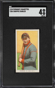 1909-11 T206 Piedmont Chappie Charles SGC 4 VGEX