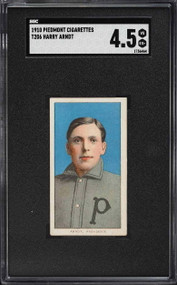 1909-11 T206 Piedmont Harry Arndt SGC 4.5 VGEX+