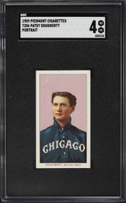 1909-11 T206 Piedmont 150 Patsy Dougherty PORTRAIT SGC 4 VGEX (PWCC-E)