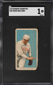 1909-11 T206 Piedmont Frank Arellanes SGC 1 PR