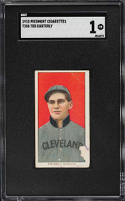 1909-11 T206 Piedmont 350 Ted Easterly SGC 1 PR