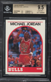 1989 Hoops Michael Jordan #200 BGS 9.5 GEM MINT