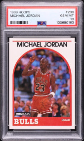 1989 Hoops Michael Jordan #200 PSA 10 GEM MINT