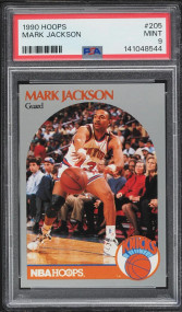 1990 Hoops Mark Jackson w/Menendez Bros #205 PSA 9 MINT