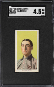 1909-11 T206 Piedmont Wild Bill Donovan PORTRAIT SGC 4.5 VGEX+