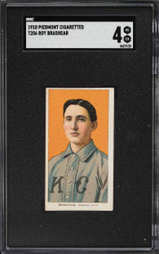 1909-11 T206 Piedmont Roy Brashear SGC 4 VGEX