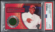2003 Upper Deck Hardcourt Floor LeBron James ROOKIE PATCH #LB4 PSA 6 EXMT