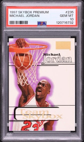1997 Skybox Premium Michael Jordan #235 PSA 10 GEM MINT