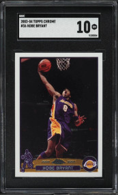 2003 Topps Chrome Kobe Bryant #36 SGC 10 GEM MINT