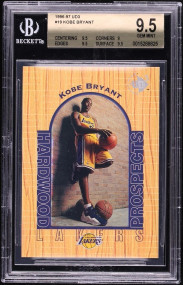 1996 UD3 Hardwood Prospects Kobe Bryant ROOKIE #19 BGS 9.5 GEM MINT