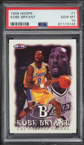 1998 Hoops Kobe Bryant #1 PSA 10 GEM MINT