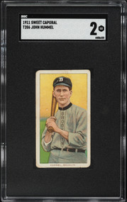 1909-11 T206 John Hummel SWEET CAPORAL 350-460/42 SGC 2 GD