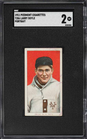 1909-11 T206 Larry Doyle PORTRAIT SGC 2 GD