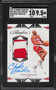 2021 Panini Flawless Prime Clyde Drexler PATCH AUTO 25/25 #SPM-CDX SGC 9.5 MINT+