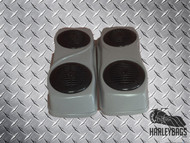 2014 Style Saddlebag Double Speaker Lids for Harley Davidson Touring Motorcycles