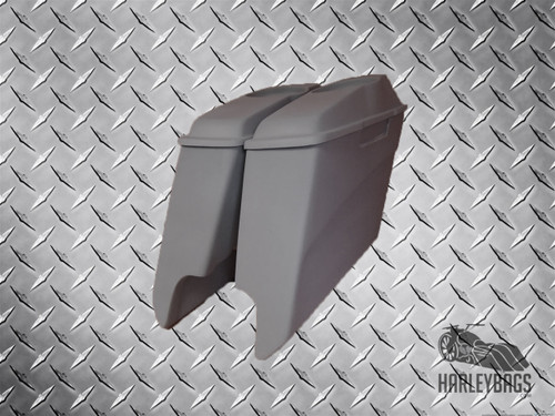 5" Stretched Extended Saddlebags w/ 6x9 Speaker Lids Harley Davidson