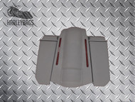 5" Stretched Saddlebags 6x9 Speaker Lids & LED Fender Uncut