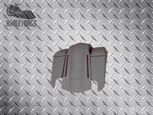 5" Stretched Saddlebags, Lids & LED Rear Fender