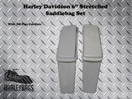 6 stretched down out saddlebags fender harley davidson
