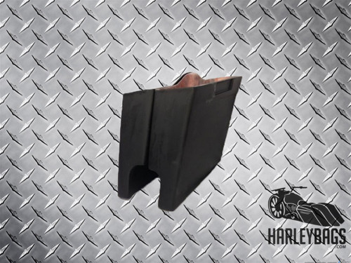 6" Stretched Fiberglass Saddlebags - w/Cut Outs