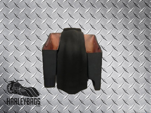 6" Stretched Saddlebags & Fender, 2-in-1 Right Side Cut Out
