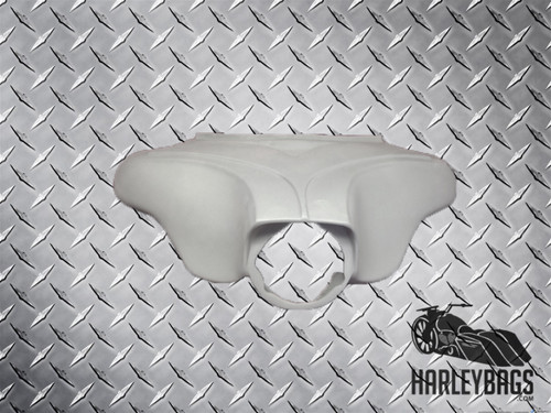 Custom Raked & Stretched Headlight Fairing 'Dueces' Harley Davidson