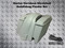 Harley 4" Stretched Saddlebags w/Speaker Lids & Fender, 2-in-1 Right Cut Out 