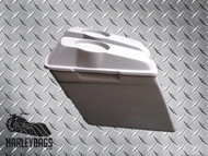  Harley 6" Stretched Extended Bagger Saddlebags 6"x9" Speaker Lids 