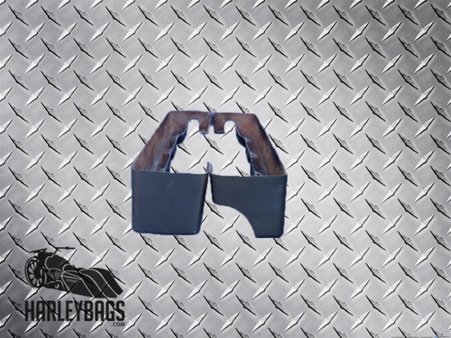 Harley Davidson 4" Stretched Fiberglass Saddlebag Extensions Right Side Cut Out 