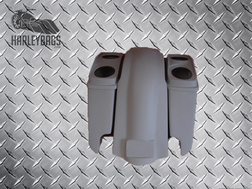 Harley Davidson 5" Stretched Saddlebags with Double 6x9 Speaker Lids & Fender 