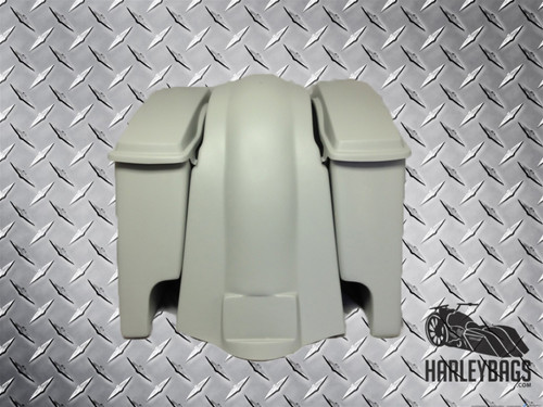 Harley Davidson 6" Stretched Saddlebags & Fender Softail Heritage Deluxe Fat Boy 