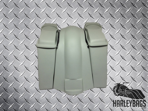 Harley Davidson 6" Stretched Saddlebags Fender Kit - 6.5" Speaker Lids - Uncut 