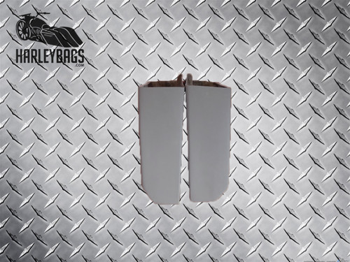 Harley Davidson Arlen Ness Angle Cut 5" Stretched Saddlebags - No Cut Outs 