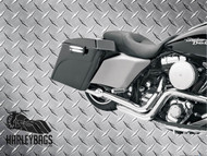 Harley Davidson Arlen Ness Stretched Side Covers 09 - 13 FLHT, FLHR, FLTR, FLHX 