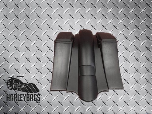 Harley Davidson Softail Heritage 6" Stretched Saddlebags & Fender "Down & Out" 