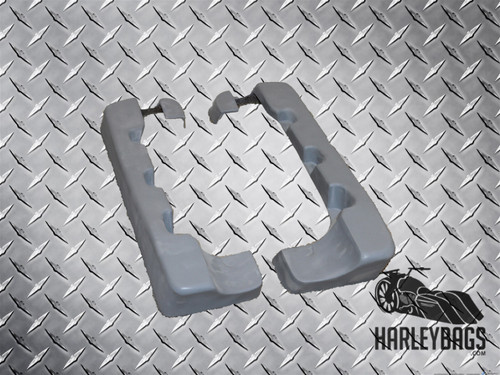  Harley Davidson Touring 4" Saddlebag Extensions - Stretched Fiberglass