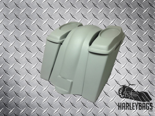 Harley Davidson Touring Fiberglass 4" Extended Saddlebags, Speaker Lids & Fender 