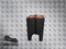 Harley Stretched Extended Fiberglass Hard Saddle Bags with Dual Exhaust Cut Outs 