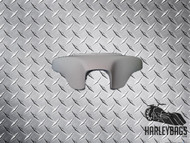 Headlight Batwing Fairing - Harley Softail Motorcycle (Inner & Outer) White Gel 