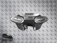 Headlight Batwing Fairing with Radio / CD / MP3 6"x9" Speakers - Harley Softail 