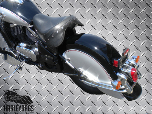 Kawasaki 1500 Drifter Motorcycle Indian Style Fiberglass Rear Fender 