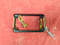 Motorcycle License Plate Bracket with LED Blinkers & Brake Light