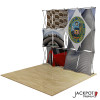 3D Snap Display 10' - Layout 5 - 4x3 - Right