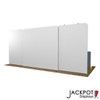 Modular Booth Kit B1D1B1 Rear w/White