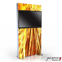 Igniter Lightbox freestanding 48"x96" Single Sided Graphic W/TV (IG48X96-TV)