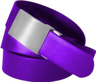 Plain Buckle-Purple Solid
