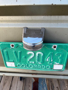 license plate holder bracket 1966- 1971