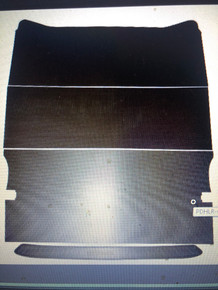 Hardtop Headliner 4 piece kit